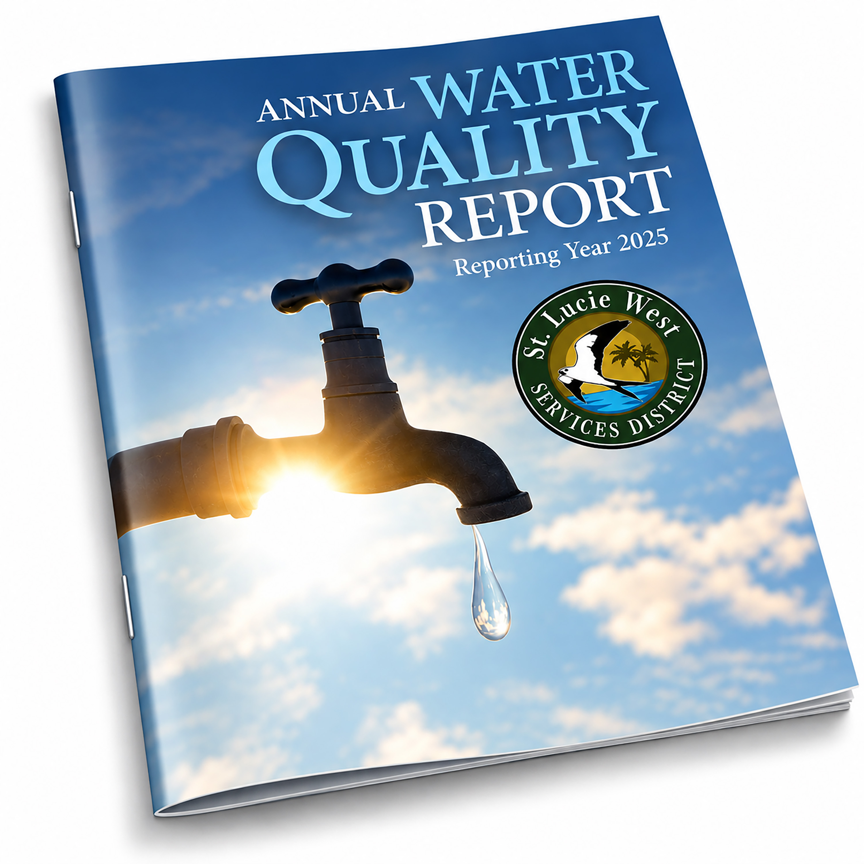 Water Quality Report Magazine Clipart