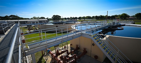 SLWSD Wastewater Plant Clarifier