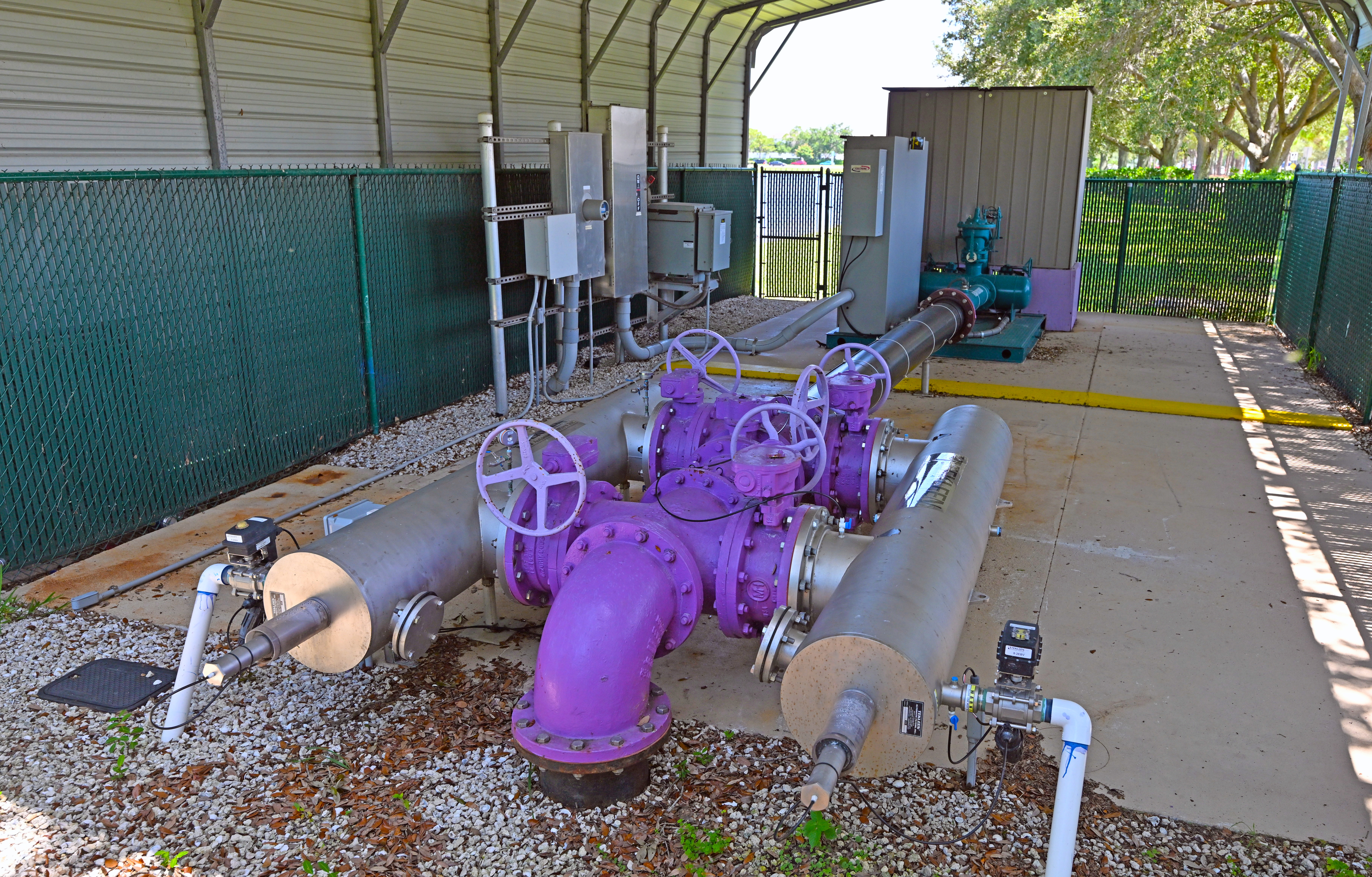 Irrigation Water Pump Station